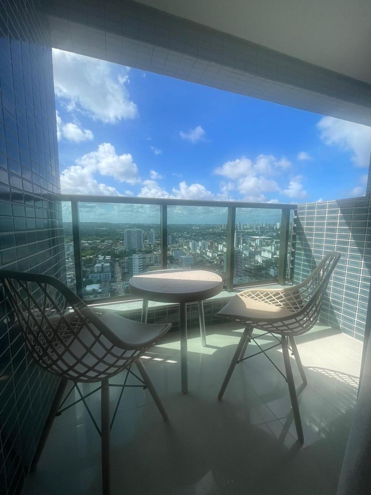 公寓 Flat Premium Ufpe-ufrpe - Hospital Clinicas - Andar Alto - Caxanga Recife